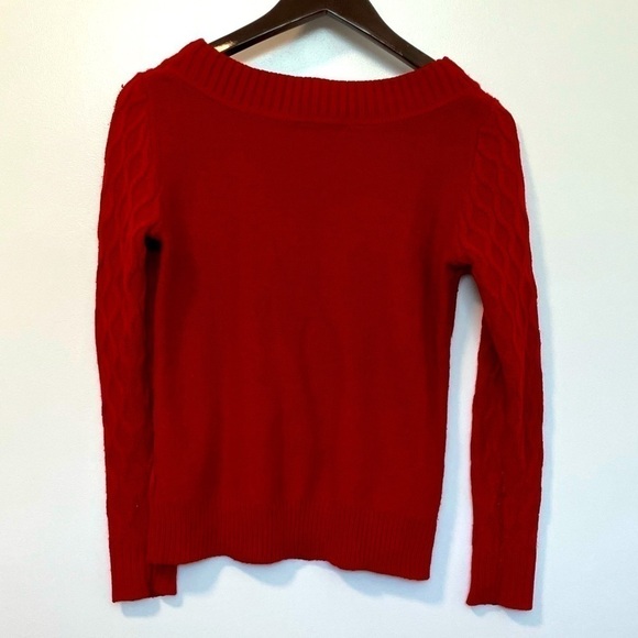 Covington Petite Red Sweater (SP) - Picture 6 of 7